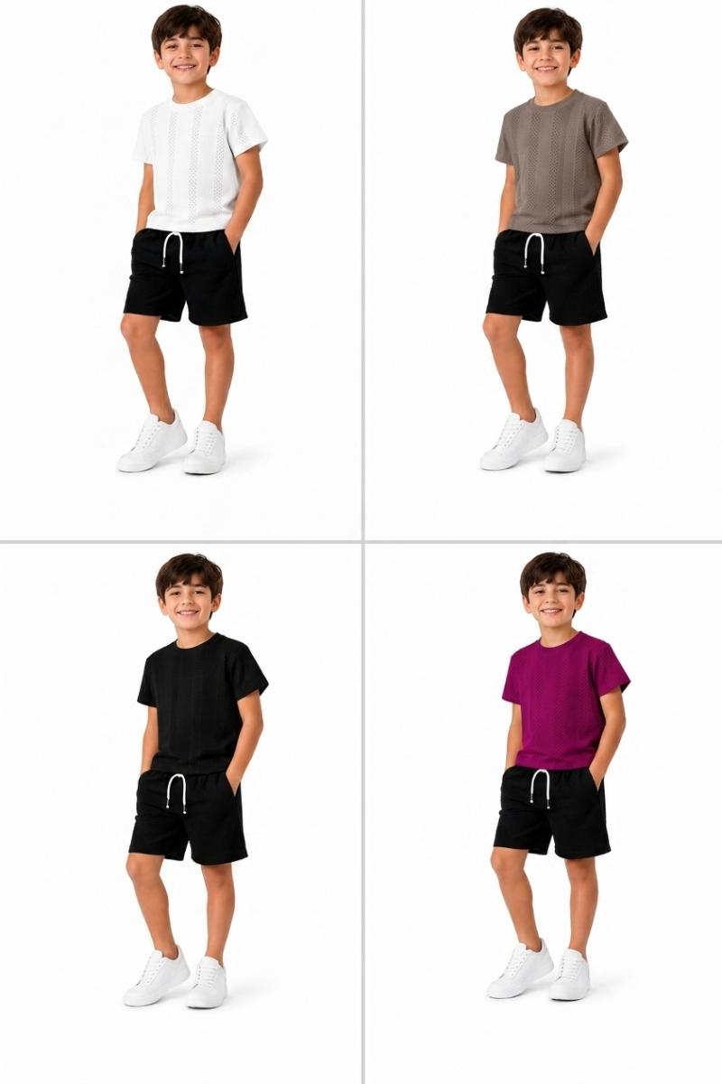 Kids' Jacquard Suit