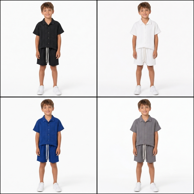 Boys' Ribbed Fresca Knit Set