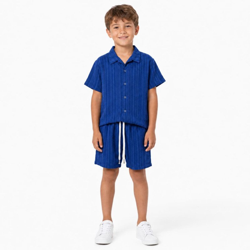 Boys' Ribbed Fresca Knit Set صورة 5
